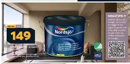 Megaflis Nordsjø Original Tak- og veggmaling helmatt tilbud