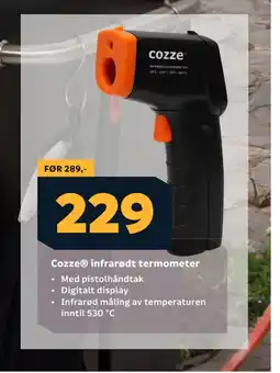 Megaflis Cozze infrarødt termometer tilbud