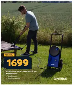 Megaflis Nilfisk Core 140-6 Powercontrol høytrykksspyler tilbud