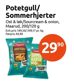 Joker Potetgull/ Sommerhjerter tilbud