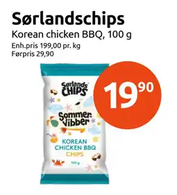Joker Sørlandschips tilbud
