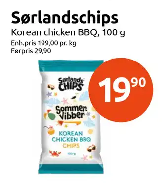 Joker Sørlandschips tilbud