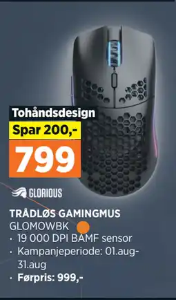 POWER TRÅDLØS GAMINGMUS tilbud