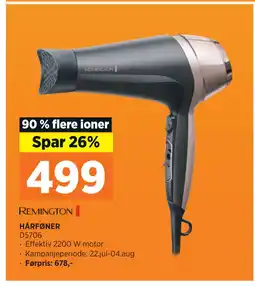 POWER HÅRFØNER tilbud