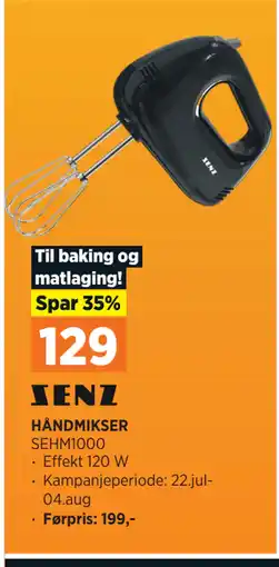 POWER HÅNDMIKSER tilbud