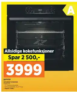 POWER INTEGRERT STEKEOVN tilbud
