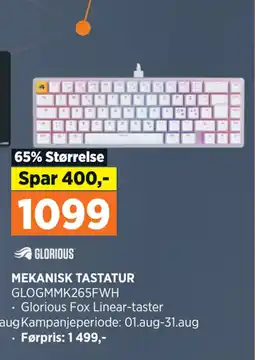 POWER MEKANISK TASTATUR tilbud
