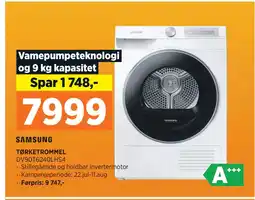 POWER TØRKETROMMEL tilbud