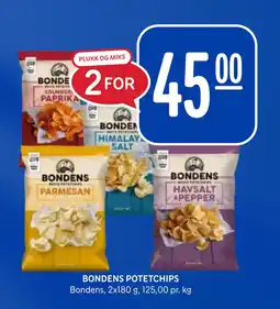 Rema 1000 BONDENS POTETCHIPS tilbud