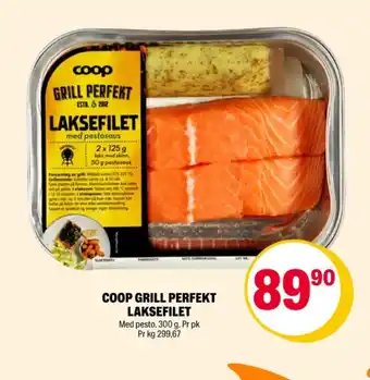 Coop Extra Coop laksefilet tilbud