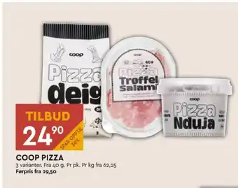 Coop Mega Coop pizza trøffel salami tilbud