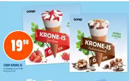 Coop Obs Krone is jordbærisvafler tilbud
