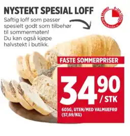 Meny Meny baker brød tilbud