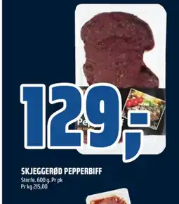 Skjeggerød biff
