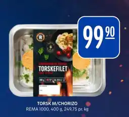 Rema 1000 Rema 1000 torskefilet tilbud