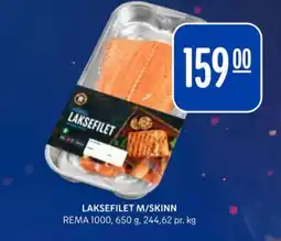 Rema 1000 Rema 1000 laksefilet tilbud