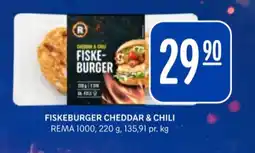 Rema 1000 Rema 1000 fiskeburger tilbud