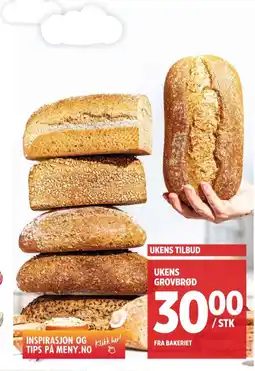 Meny Meny baker brød tilbud