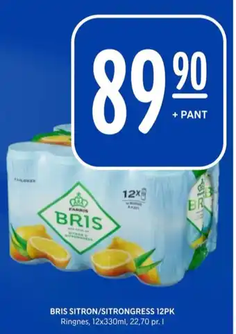 Rema 1000 Bris mineralvann tilbud