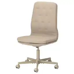IKEA MullfjÄllet Konferansestol med hjul, Naggen beige tilbud