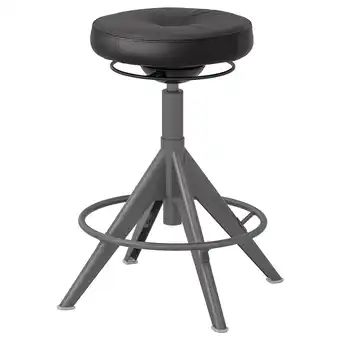 IKEA Trollberget Aktiv sitte-/ståstøtte, Glose svart tilbud