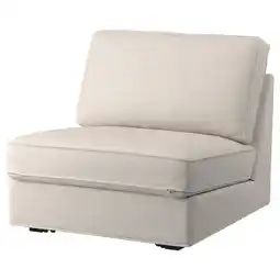 IKEA Kivik 1-seters sovesofa, Gunnared beige tilbud