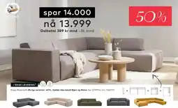 Skeidar Enjoy Modulsofa tilbud