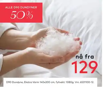 Skeidar ALLE D90 DUNDYNER tilbud