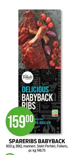 Kiwi Folkets spareribs tilbud