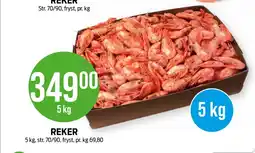 Kiwi Ukjent reker tilbud