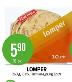 First price lomper