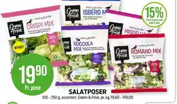 Grønn og frisk salat