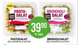 Kiwi Grønn og frisk måltidssalat tilbud