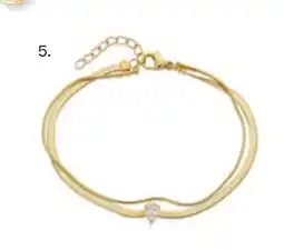 Bjørklund Linea Armbånd gullfarget stål tilbud