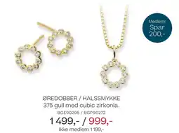 Bjørklund ØREDOBBER / HALSSMYKKE tilbud