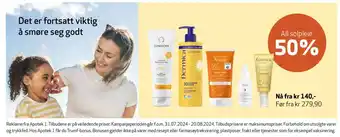 Apotek 1 All solpleie tilbud