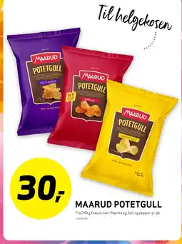 Bunnpris MAARUD POTETGULL tilbud