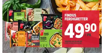 Jacobs FINDUS FERDIGRETTER tilbud