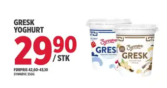 Jacobs GRESK YOGHURT tilbud