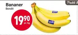 Nærbutikken Bananer Bendit tilbud