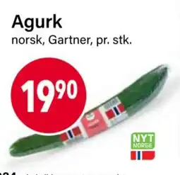 Nærbutikken Agurk norsk, Gartner, pr. stk. tilbud