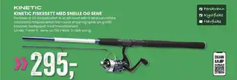 Sport Outlet KINETIC FISKESETT MED SNELLE OG SENE tilbud