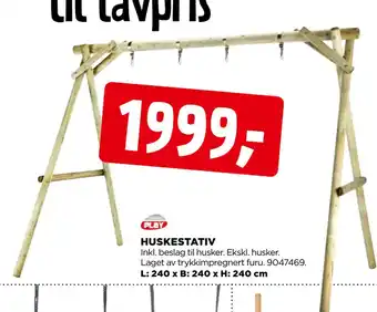 jem & fix HUSKESTATIV tilbud