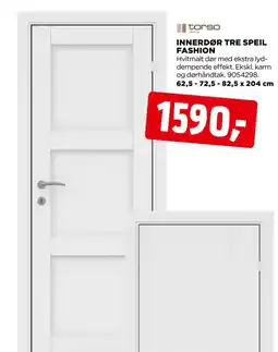 jem & fix INNERDØR TRE SPEIL FASHION tilbud