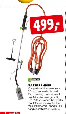 jem & fix GASSBRENNER tilbud