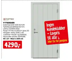 jem & fix YTTERDØR tilbud