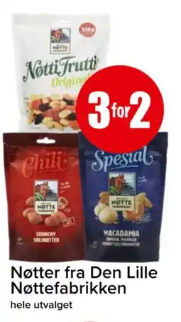 Spar Nøtter fra Den Lille Nøttefabrikken tilbud