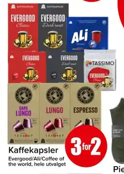 Spar Kaffekapsler tilbud