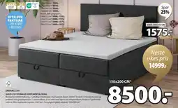 JYSK GOLD C25 STORAGE KONTINENTALSENG tilbud