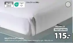 JYSK BOLETTE FLATT LAKEN tilbud